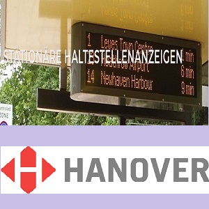 Hanover Fahrgastinformationssysteme Haltestellen
