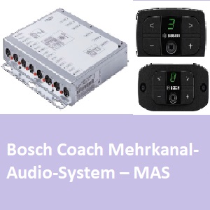 Bosch Coach Mehrkanal-Audio-System - MAS